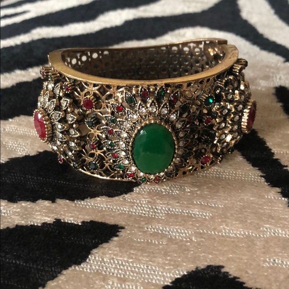 Jewelry - Bejeweled cuff